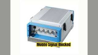 Leistungsstarker mobiler Störsender für Sicherheit